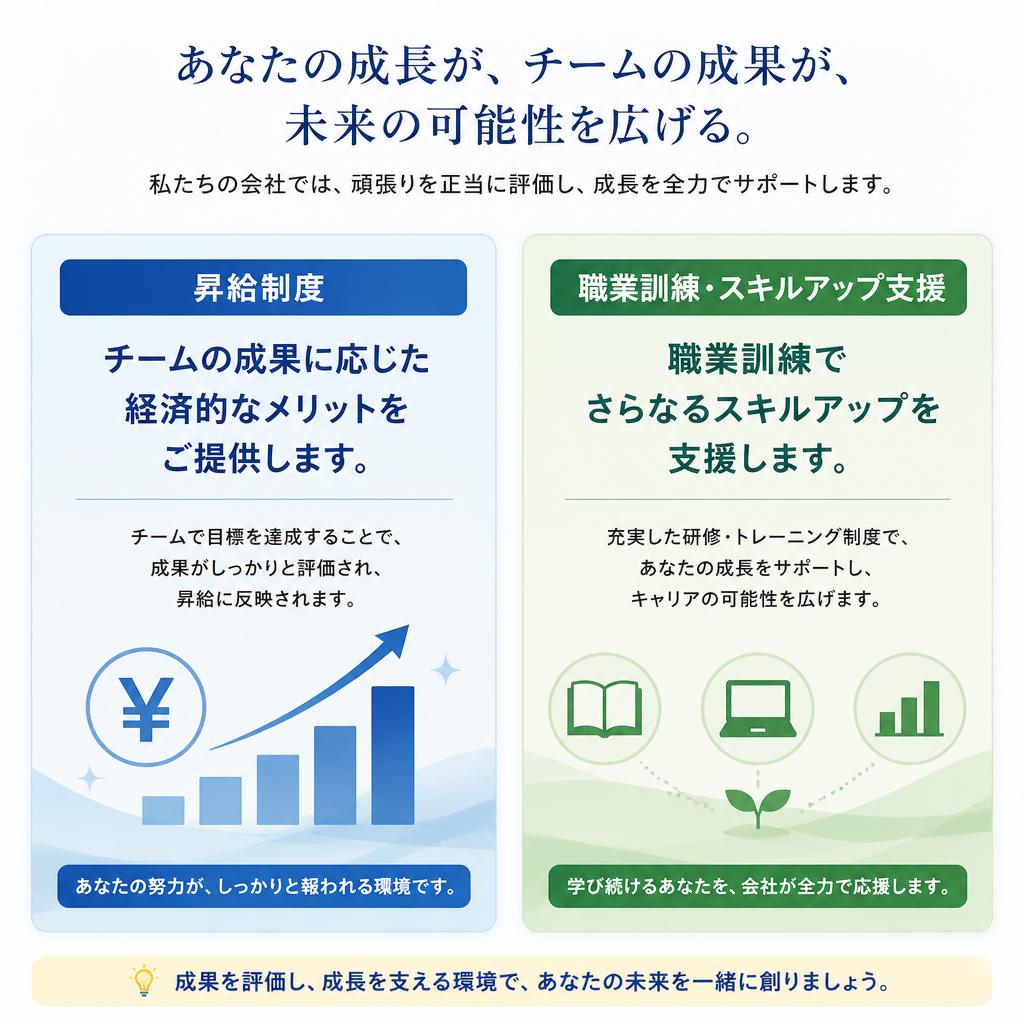 2.キャリアアップをサポートする制度