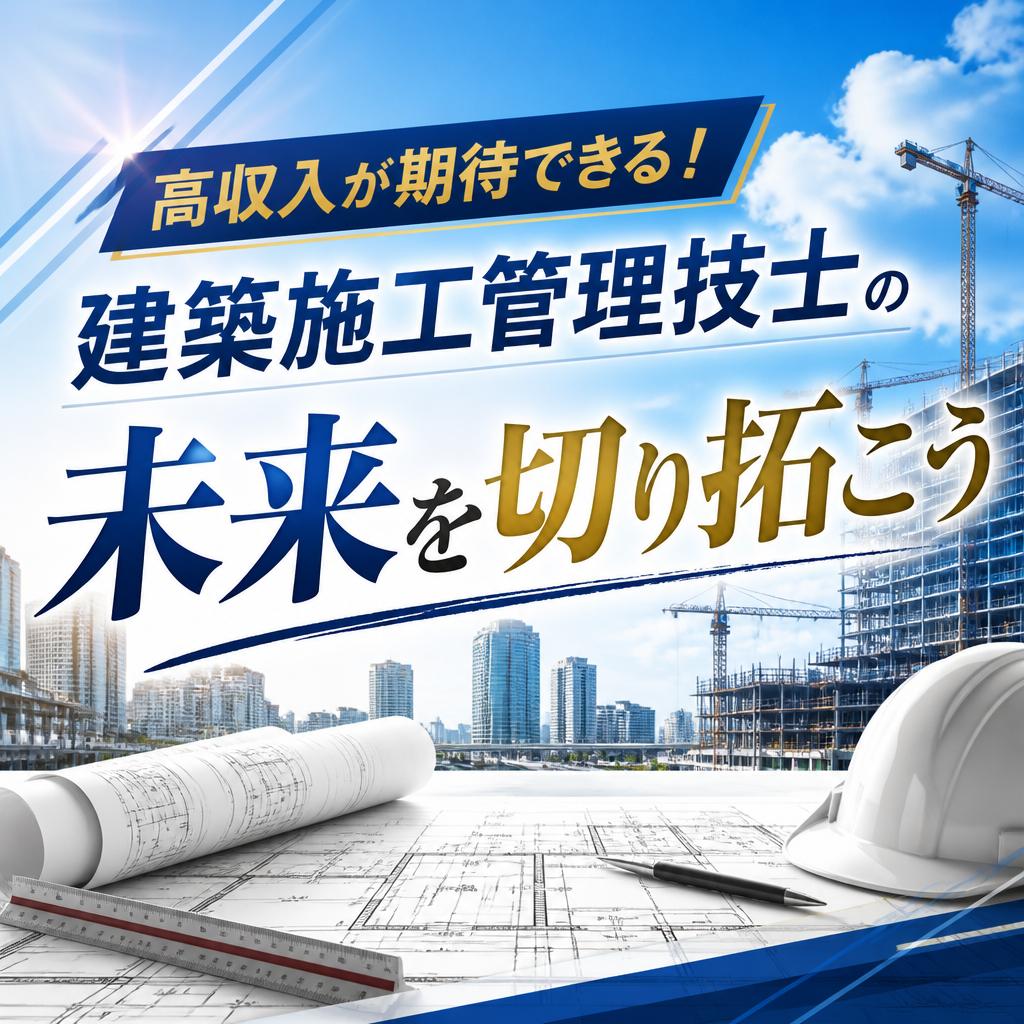 高収入が期待できる！建築施工管理技士の未来を切り拓こう