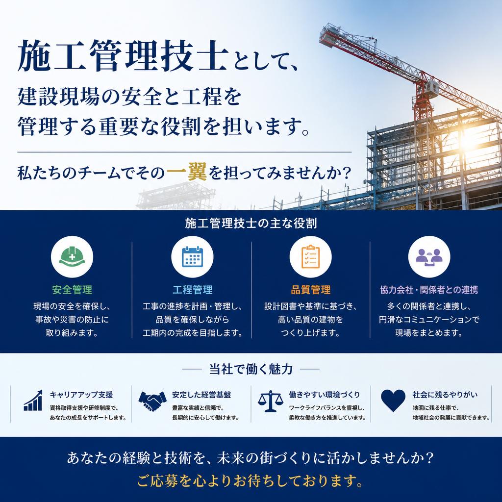 土木施工管理のお仕事とは？