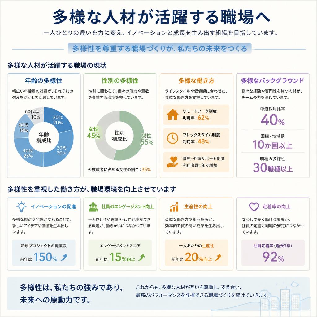 2. 幅広い年齢層が活躍中