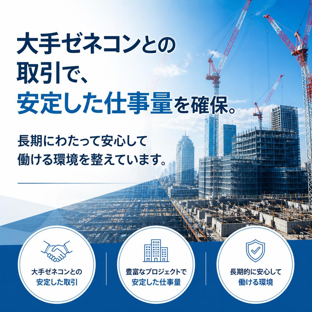 安定した職場環境