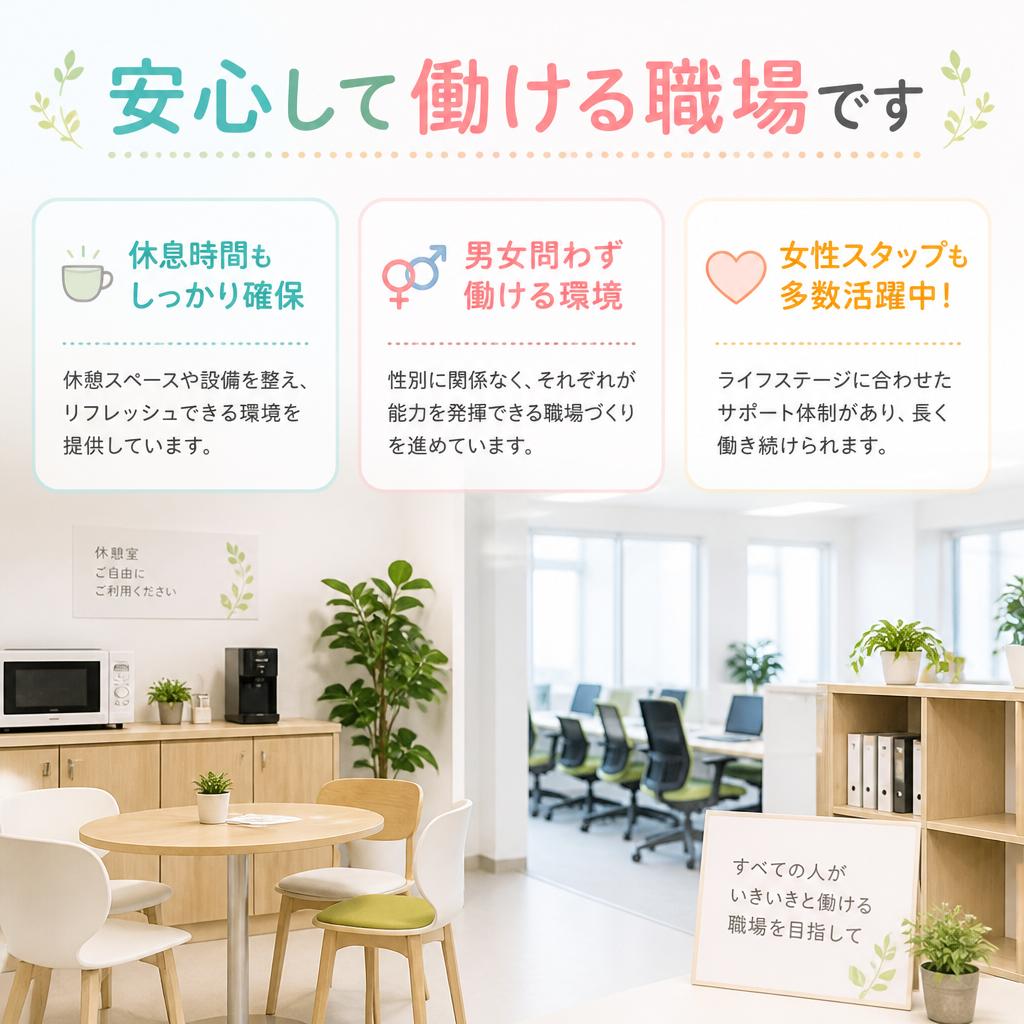 4. 働きやすい職場環境