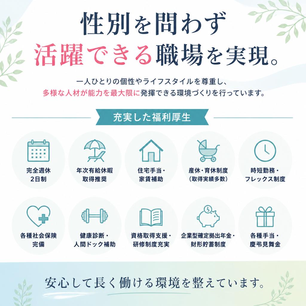 4. 働きやすい職場環境の整備
