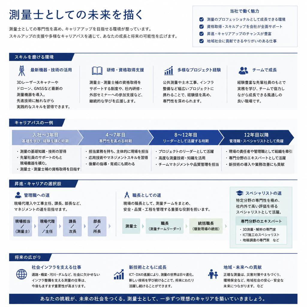 キャリアアップの道！