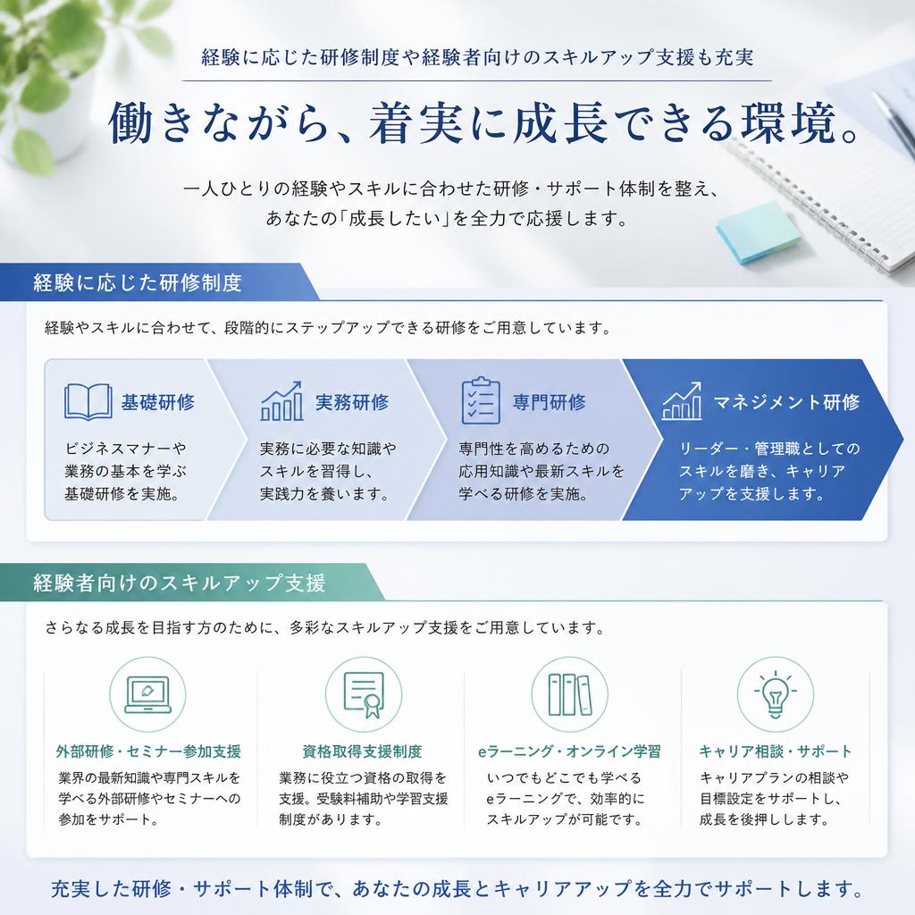 安心のサポート体制
