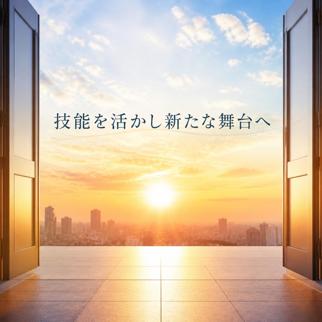 技能を活かし新たな舞台へ