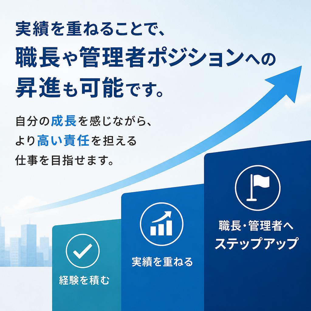 キャリアアップのチャンスが豊富