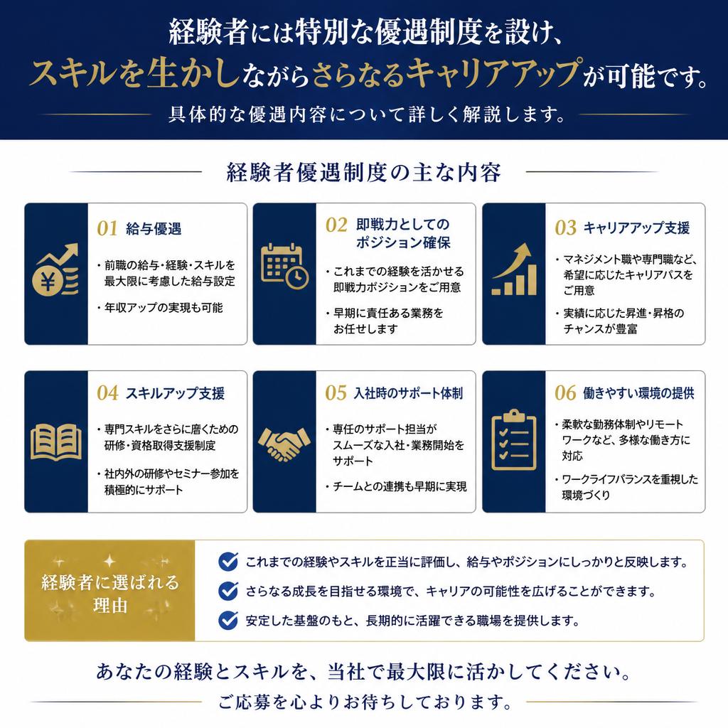 経験者優遇制度