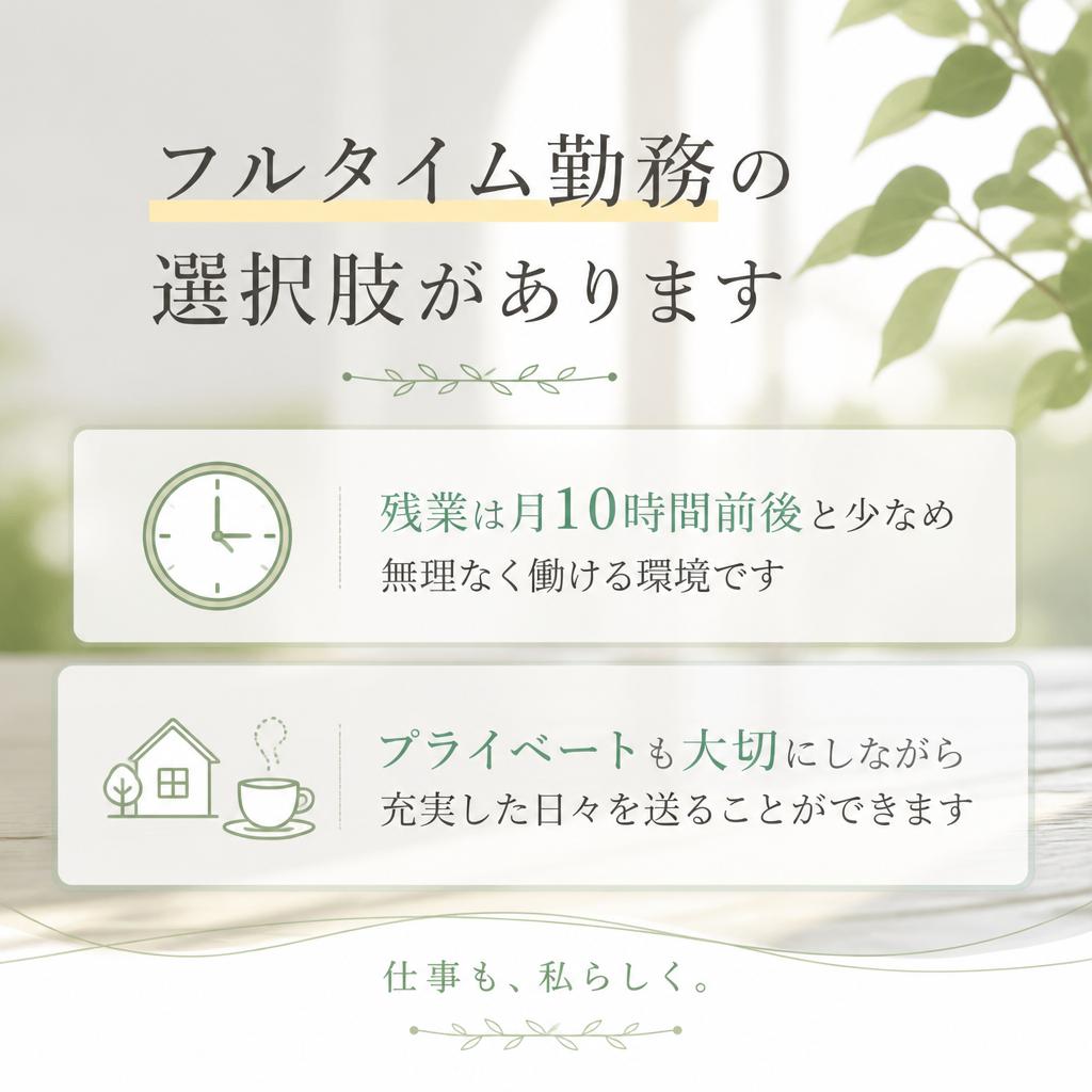 3.労働時間と勤務体系について