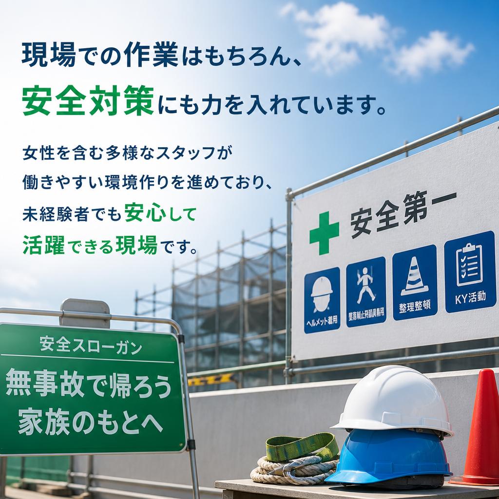 安心・安全な職場環境