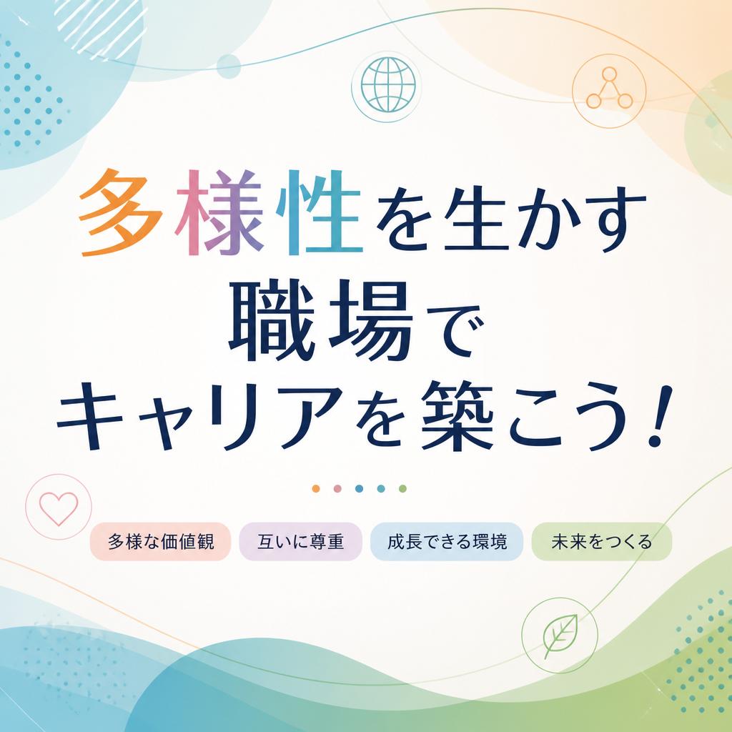 多様性を生かす職場でキャリアを築こう！