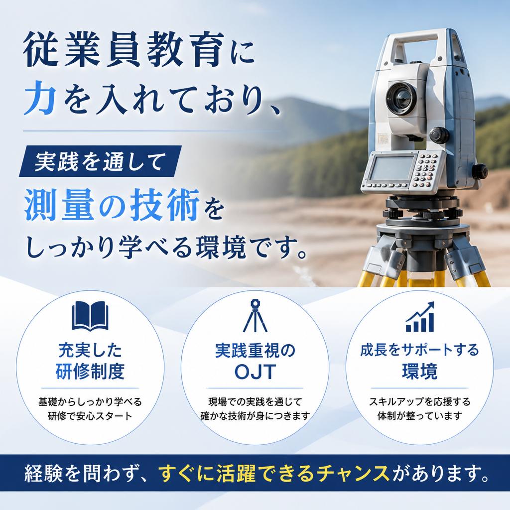未経験者でも安心のサポート体制