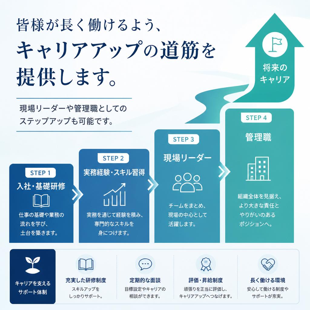 長期的なキャリアを築けるチャンス
