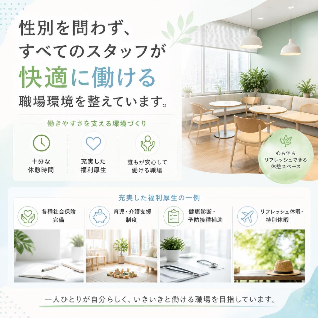 働きやすい職場環境