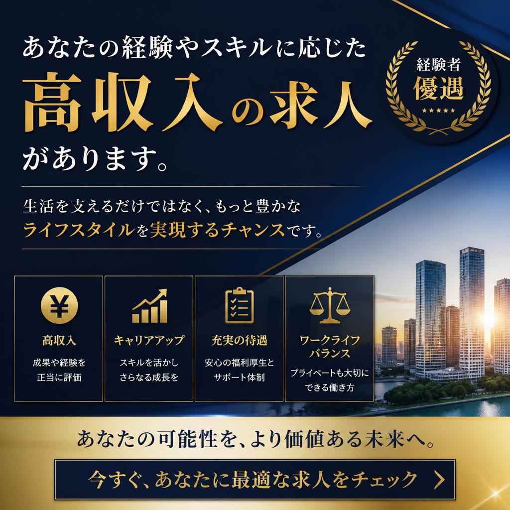 高収入のチャンス！