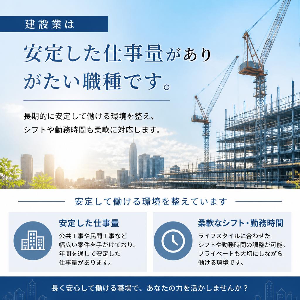 安定した生活を支える