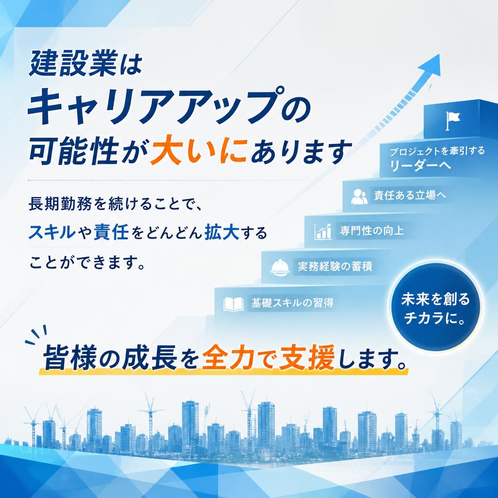 長期勤務を応援