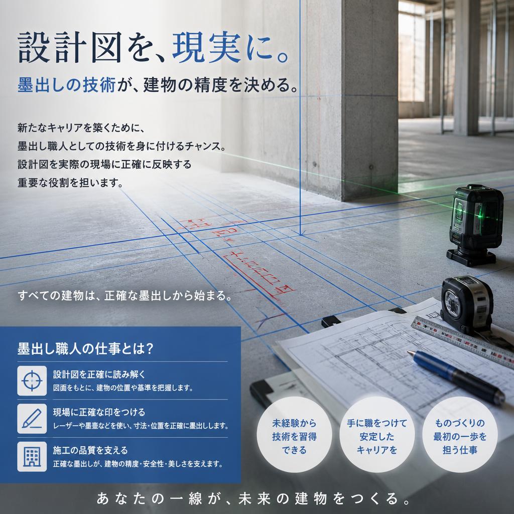 2. 墨出し職人としての挑戦