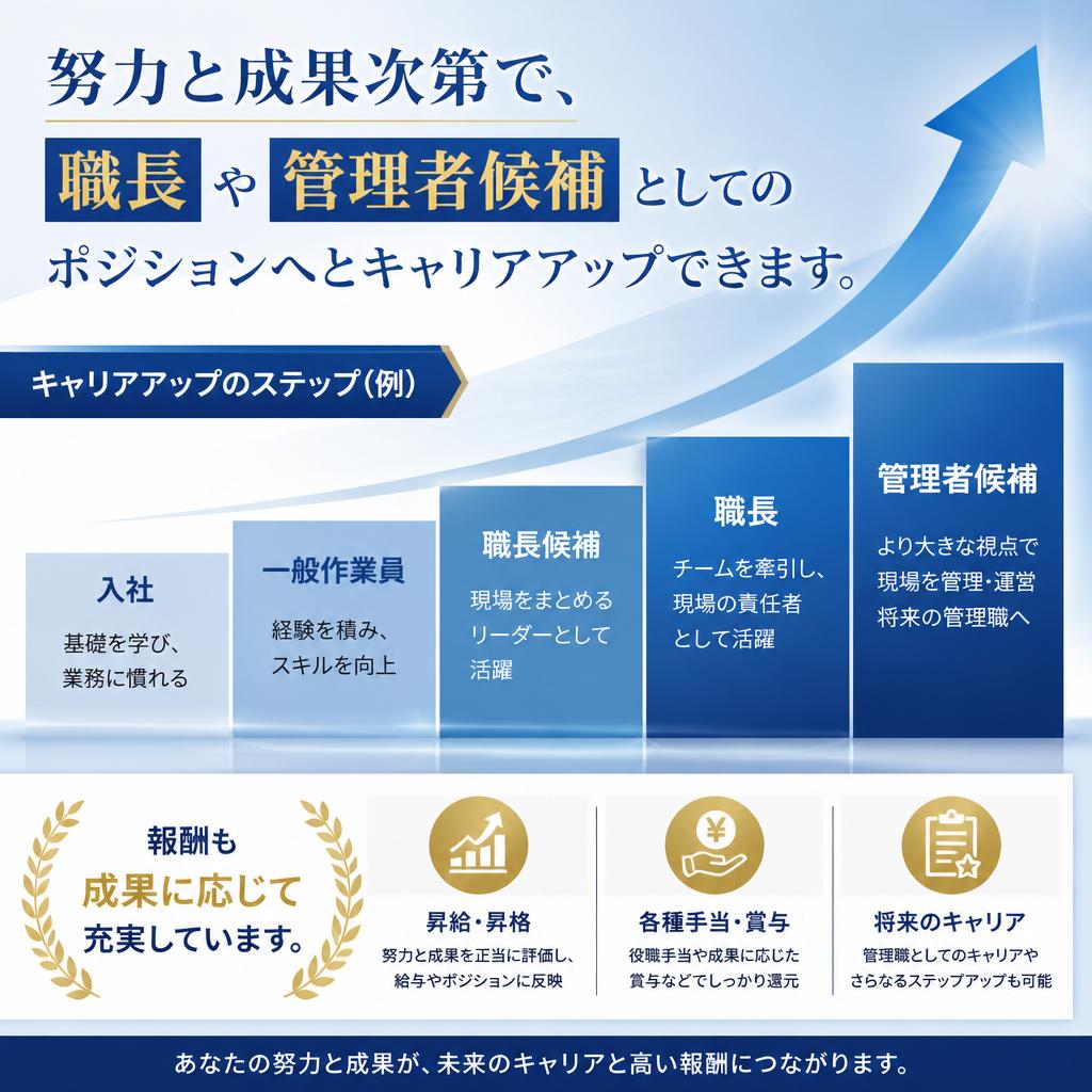 高収入を目指せるキャリアアップのチャンス