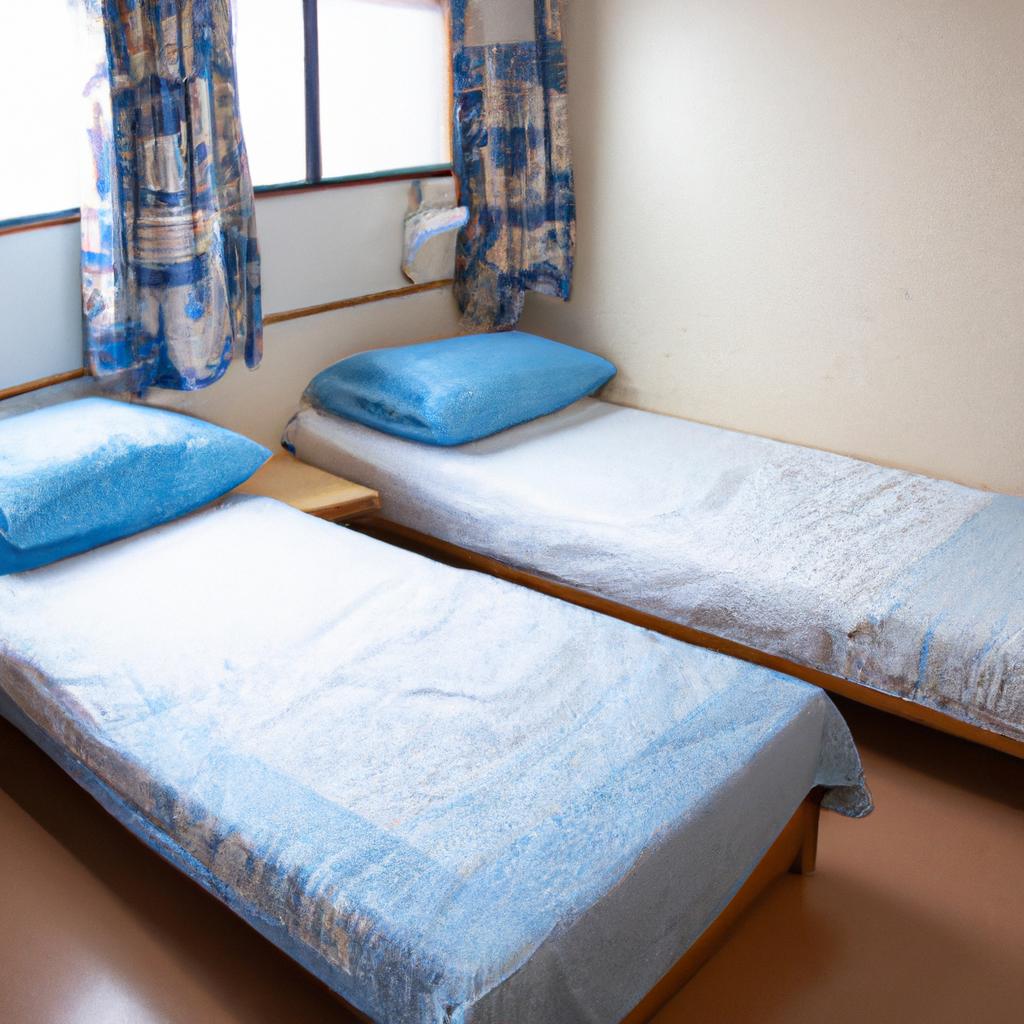 安心の個室寮が無料で提供